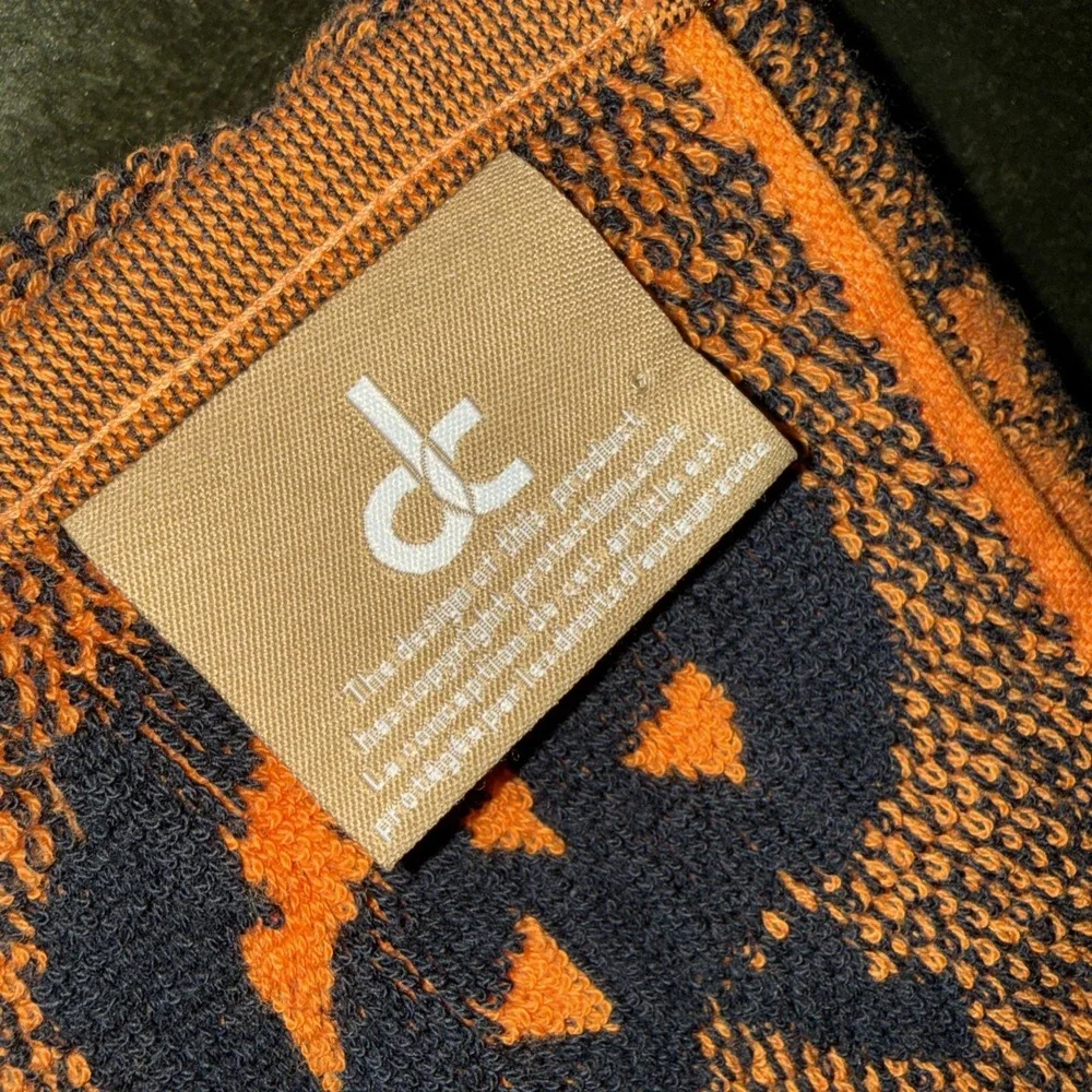 Deborah Connolly Halloween‎ Pumpkin Bath & Hand Towel Set 3pc
